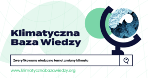 Logo "Klimatyczna Baza Wiedzy"